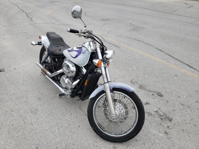Salvage motorcycles for sale at Rogersville, MO auction: 2003 Honda VT750 DCB