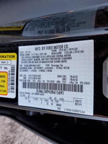 2018 LINCOLN MKZ PREMIE 3LN6L5B94JR615691