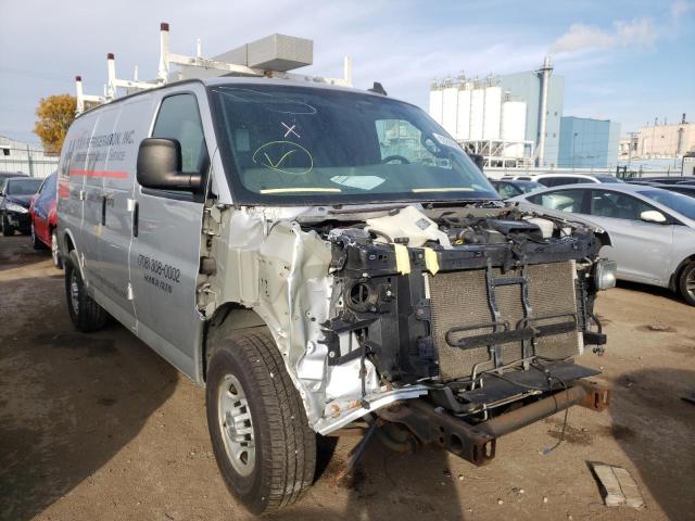 Salvage trucks for sale at Chicago Heights, IL auction: 2017 Chevrolet Express G2