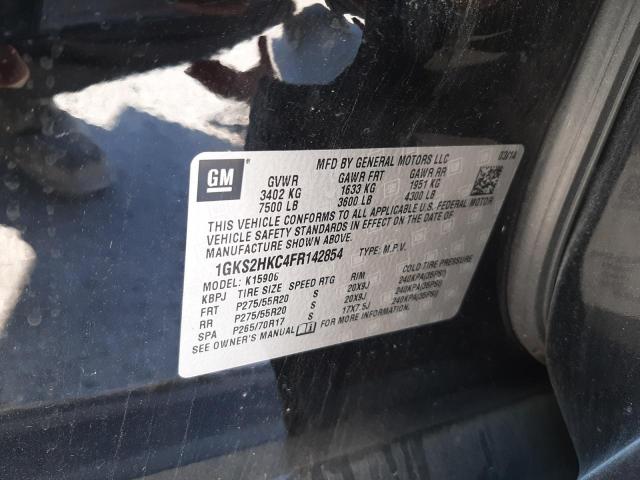 2015 GMC YUKON 1GKS2HKC4FR142854