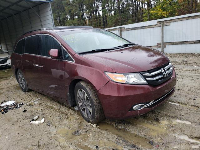 Salvage cars for sale from Copart Seaford, DE: 2016 Honda Odyssey TO