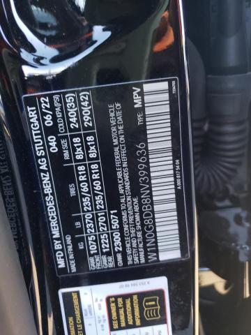 2022 MERCEDES-BENZ GLC 300 - W1N0G8DB8NV399636