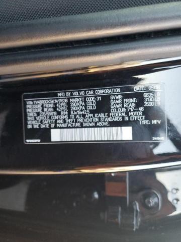 2019 VOLVO XC90 T8 MO YV4BR0CK5K1417636