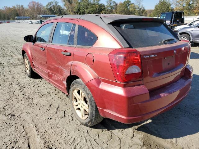 2021 DODGE CALIBER SX 1B3HB48B27D561900