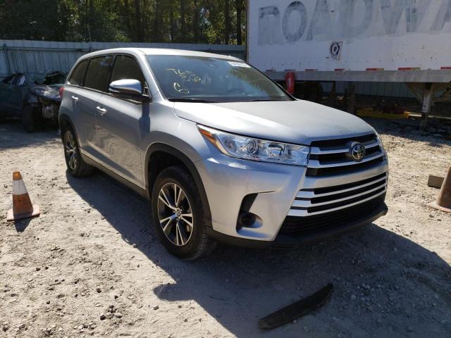 Salvage cars for sale from Copart Midway, FL: 2019 Toyota Highlander