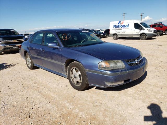 Salvage cars for sale at Andrews, TX auction: 2000 Chevrolet Impala
