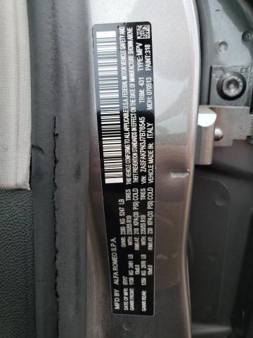 2018 ALFA ROMEO STELVIO SP ZASFAKPN3J7B76545