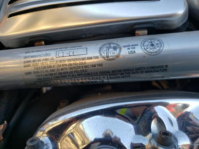 2006 HARLEY-DAVIDSON VRSCA 1HD1HAZ136K809440