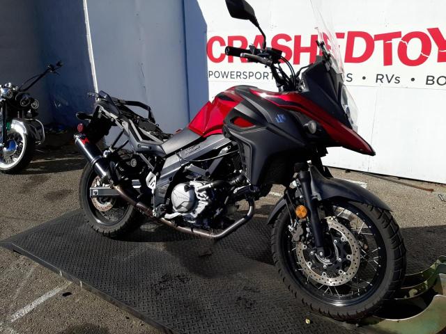 Salvage cars for sale from Copart Rancho Cucamonga, CA: 2019 Suzuki DL650 A