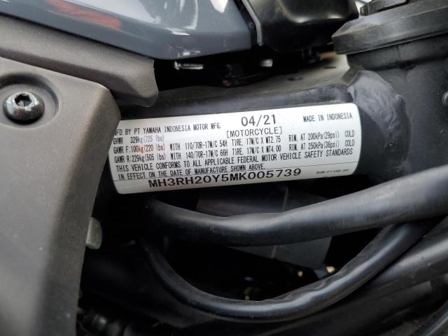 2021 YAMAHA MT-03 - MH3RH20Y5MK005739