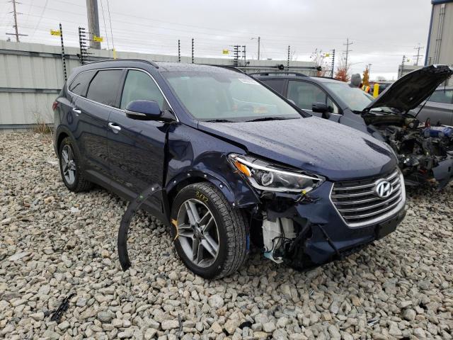 Salvage cars for sale from Copart Appleton, WI: 2018 Hyundai Santa FE SE Ultimate