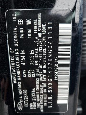 2021 KIA K5 LXS - 5XXG14J2XMG041131