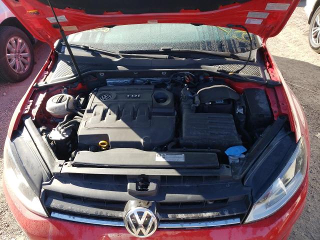 2015 VOLKSWAGEN GOLF TDI 3VW2A7AU8FM036067
