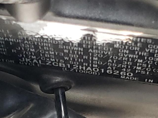 2017 KAWASAKI LZ1000 B JKALZCB12HA016260