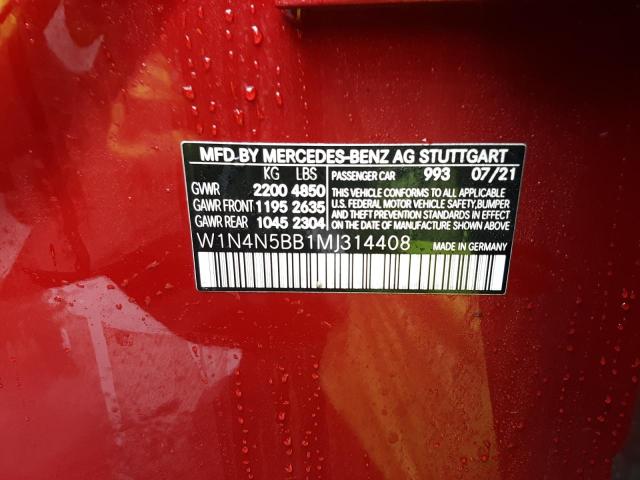 2021 MERCEDES-BENZ GLA 35 AMG W1N4N5BB1MJ314408