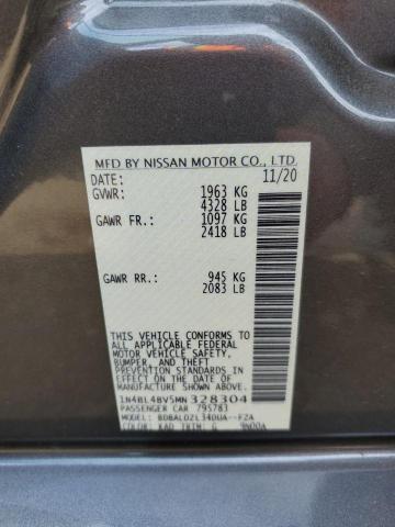 2021 NISSAN ALTIMA - 1N4BL4BV5MN328304