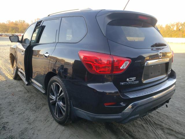  NISSAN PATHFINDER 2017 Чорний