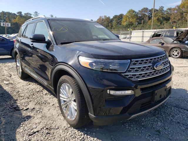 Salvage cars for sale from Copart Ellenwood, GA: 2020 Ford Explorer Limited
