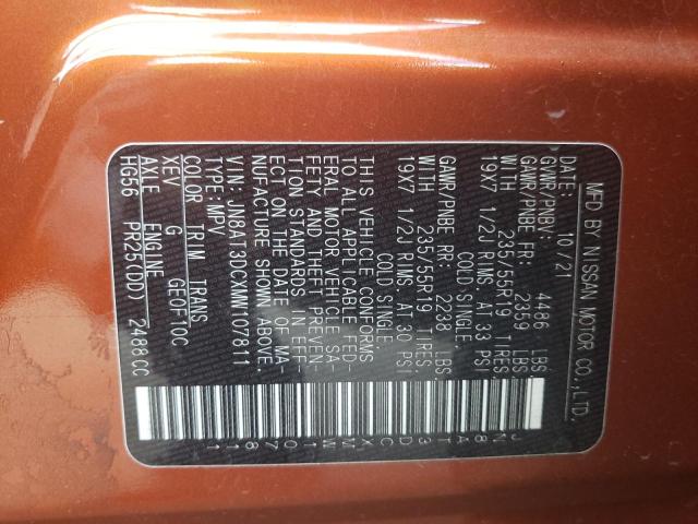 2021 NISSAN ROGUE PLAT JN8AT3DCXMW107811