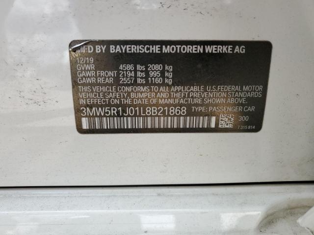 2020 BMW 330I - 3MW5R1J01L8B21868