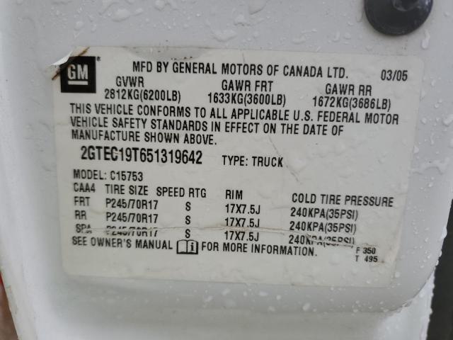 2GTEC19T651319642 GMC New Sierra C1500