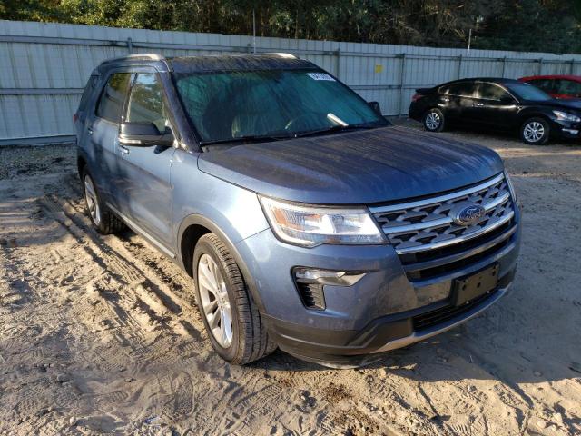 Salvage cars for sale from Copart Midway, FL: 2018 Ford Explorer X
