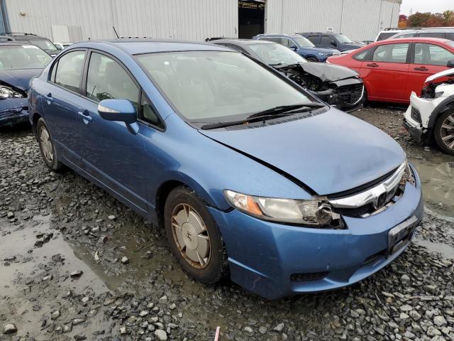 Salvage cars for sale from Copart Windsor, NJ: 2009 Honda Civic Hybrid