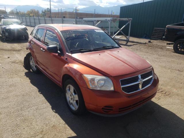 Salvage cars for sale from Copart Colorado Springs, CO: 2008 Dodge Caliber SX