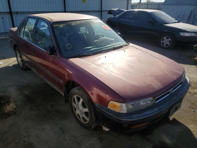 Salvage cars for sale from Copart Bakersfield, CA: 1992 Honda Accord DX