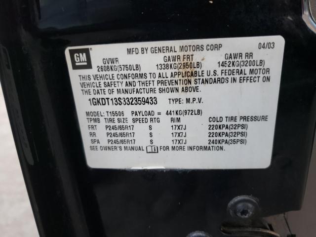 1GKDT13S332359433 GMC Envoy