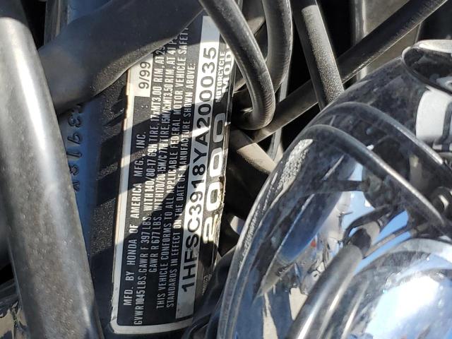 2000 HONDA VT1100 C3 1HFSC3918YA200035