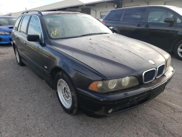 Salvage cars for sale at Dyer, IN auction: 2001 BMW 525 IT Automatic