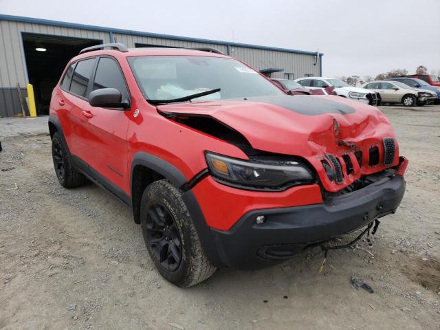 Salvage cars for sale from Copart Chambersburg, PA: 2019 Jeep Cherokee T