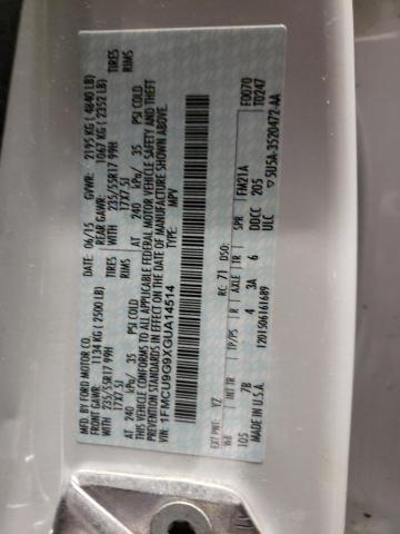 1FMCU9G9XGUA14514 Ford ESCAPE SE