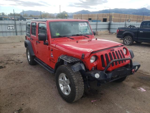 Salvage cars for sale from Copart Colorado Springs, CO: 2015 Jeep Wrangler U