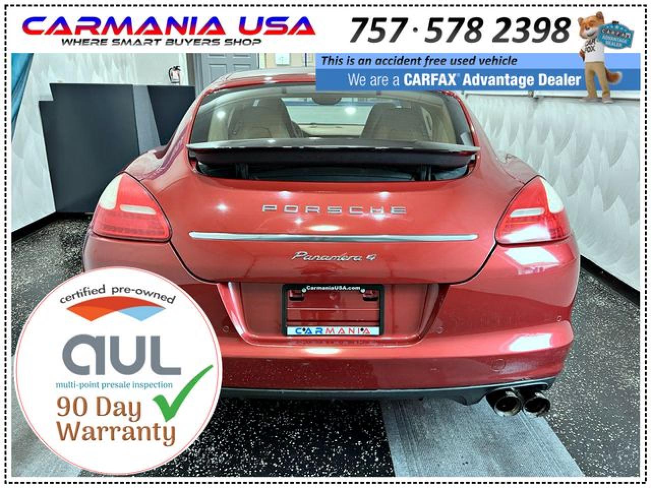2011 Porsche Panamera 2 VIN: WP0AA2A75BL010128 Lot: 65310862