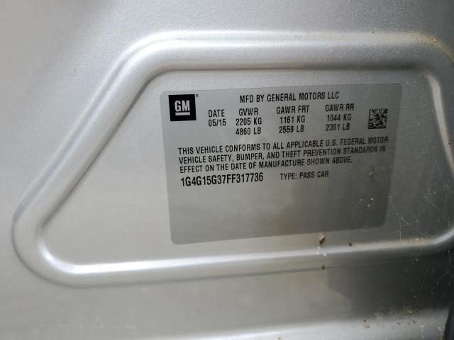2015 BUICK LACROSSE 1 1G4G15G37FF317736