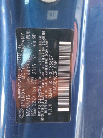 2016 HYUNDAI GENESIS CO - KMHHT6KJ5GU136867