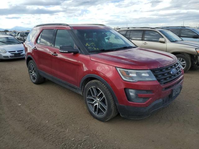Ford salvage cars for sale: 2016 Ford Explorer S