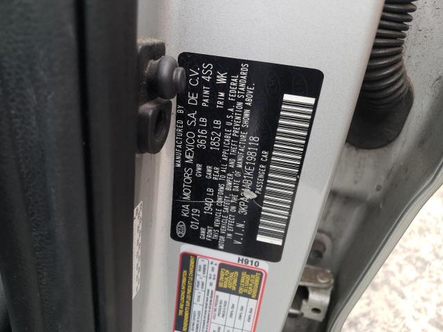 2019 KIA RIO S - 3KPA24AB1KE198118