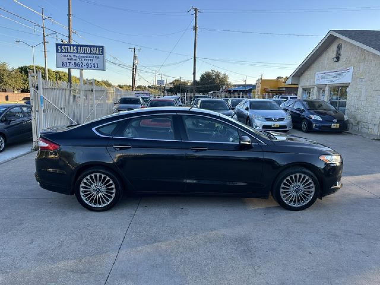 2013 Ford Fusion Titanium VIN: 3FA6P0D96DR126244 Lot: 65310902