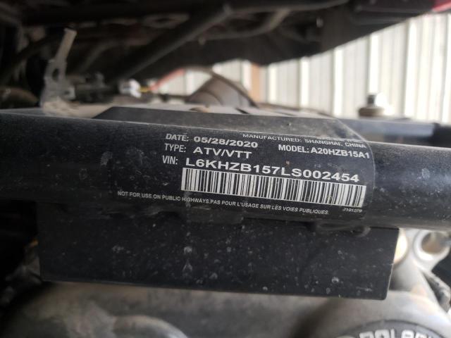 2020 POLARIS RANGER 150 L6KHZB157LS002454