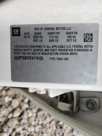 2015 BUICK VERANO PRE 1G4PT5SV7F4174155