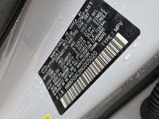 2022 HYUNDAI KONA N BAS KM8KH3AC8NU005020