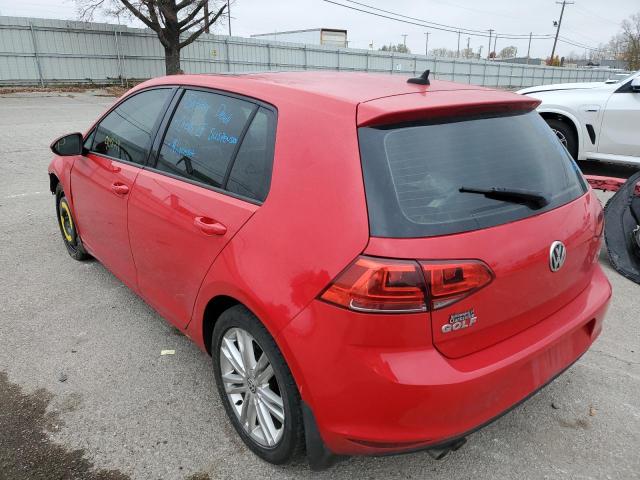 2015 VOLKSWAGEN GOLF TDI 3VW2A7AU5FM035751