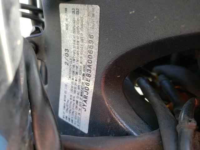 2003 YAMAHA YZFR6 L JYARJ06E83A006596