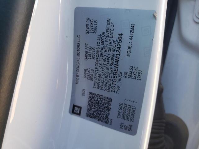 2021 GMC CANYON ELE 1GTG5BEN4M1242564
