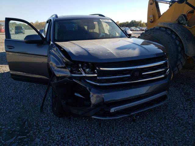 VIN: 1V2JP2CA7NC500211 Auction: COPART Lot: 64791182 Location: TN - MEMPHIS 1V2JP2CA7NC500211 VOLKSWAGEN ATLAS 2022 GRAY Photo 9
