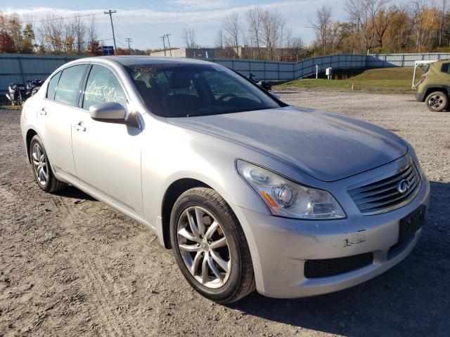 Salvage cars for sale from Copart Leroy, NY: 2009 Infiniti G37