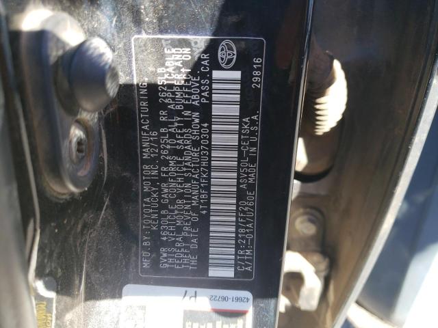 2017 TOYOTA CAMRY LE/X 4T1BF1FK7HU370304